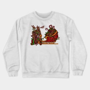 Christmas Sleigh Crewneck Sweatshirt